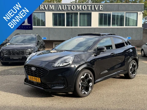 Ford Puma 1.0 EcoBoost Hybrid | WINTERPACK | PANORAMADAK | 155 PK! | TREKHAAK AFNEEMBAAR | ELEK. ACH