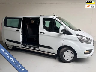 Ford Transit Custom Dubbel Cabine 320 2.0 TDCI 130pk euro6 L2H1 Trend 5 persoons, Airco, Navigatie, 