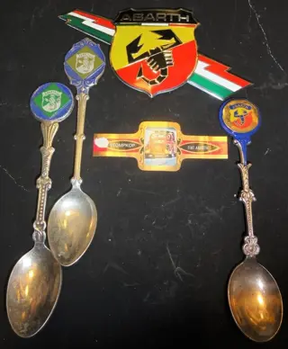 Embleem/mascotte/kenteken - Abarth 5 Collector Items -
