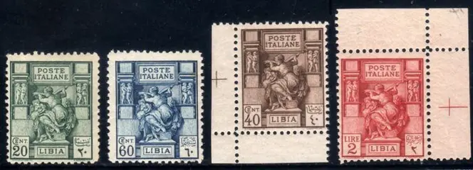 Italiaans Libië 1928/1929 - Libyan Sibyl, perforation 11, complete set - Sassone s. 11