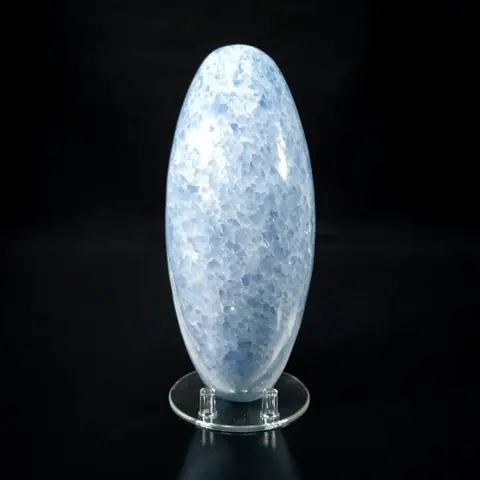 Blauwe calciet Lingam - 24×10.5×10.5 cm - 4075 g
