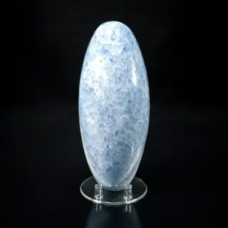 Blauwe calciet Lingam - 24×10.5×10.5 cm - 4075 g