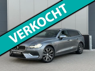 Volvo V60 2.0 T6 Recharge AWD Inscription Leer Trekhaak Pano Camera Keyless
