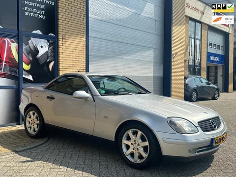 Mercedes-Benz SLK-klasse 200, Nette auto, Airco, Cabriolet, Lichtmetaal, Apk, Leder, Stoelverwarming