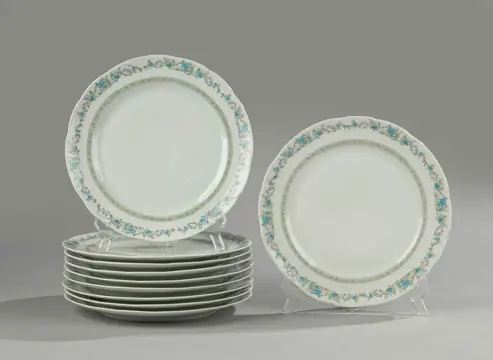 Limoges - Dinerborden (10) - Porselein