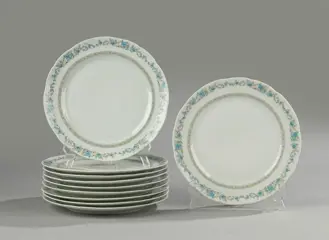 Limoges - Dinerborden (10) - Porselein