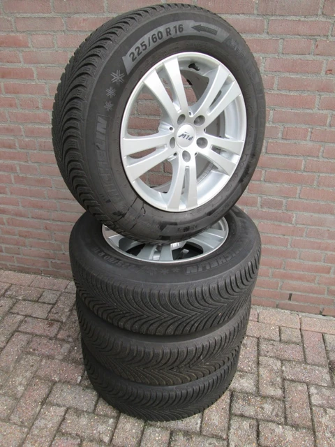 4 LM Velgen + Michelin Alpin 5 winterbanden 225/60 R16 VW en Audi