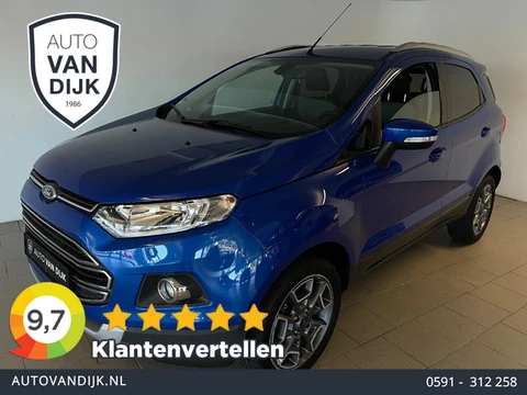 Ford EcoSport 1.0 EcoBoost Titanium AIRCO SCHERM CHROOM ACCENTEN ELEK RAMEN CENT VERG VELGEN HOGE ZI