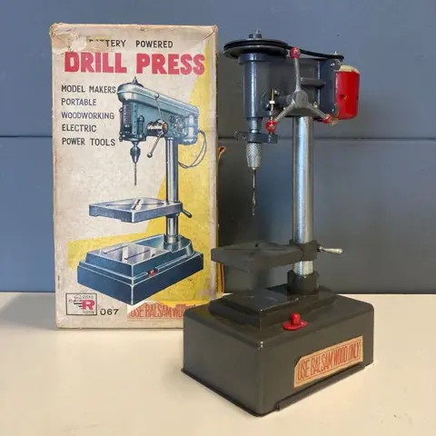 Toy Nomura - toy Drill Press - Battery Operated - 1960-1969