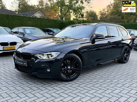 BMW 3-serie Touring 318i Executive M Sport Lci Black On Black|Navigatie|18 inch M|Cruise control|Cli