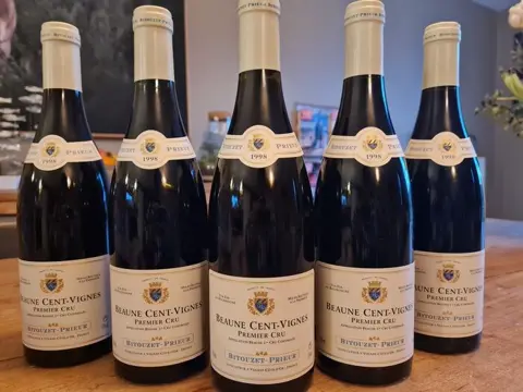 1998 Beaune 1° Cru "Cent Vignes" - Bitouzet Prieur - 6 Fles