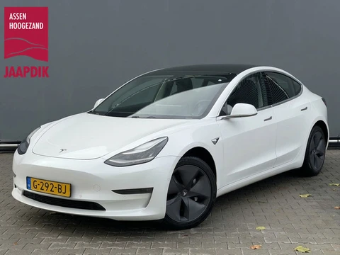 Tesla Model 3 BWJ 2019 | Premium 320PK RWD 78 kWh | TREKHAAK | PANO DAK | LEER | CLIMA | CAMERA A | 