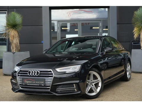 Audi A4 Limousine 1.4 TFSI Sport S line Black Edition | 150 PK | Leder | Navigatie | Parkeersensoren