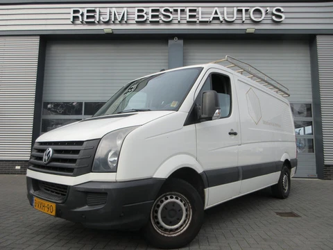 Volkswagen Crafter 35 2.0 TDI, Euro5, Airco, L2, Lang, 3-Zits, Trekhaak, Cruisecontrol.
