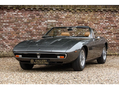 Maserati Ghibli 4.7 Spyder "The original, straight from the factory" The Factory Spyder - One of onl