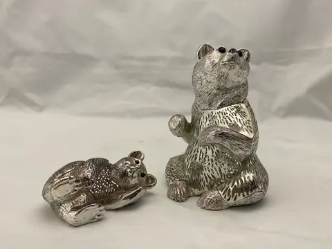 Christofle - Beeld(en)/Beeldje(s) (2) - liga christofle