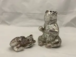 Christofle - Beeld(en)/Beeldje(s) (2) - liga christofle