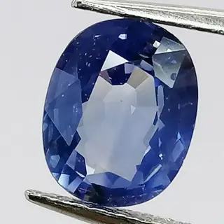 Blauwe saffier - 1.23 ct