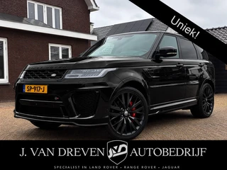 Land Rover Range Rover Sport 5.0 V8 SC SVR 576 PK ! Facelift ! Carbon ! Pano, Cruis, Airco, Stoelver