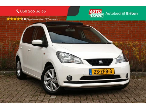 SEAT Mii 1.0 60pk Style Sport | NL-auto | 5 deuren | Airco | Cruise control | Elek. ramen | Lichtmet