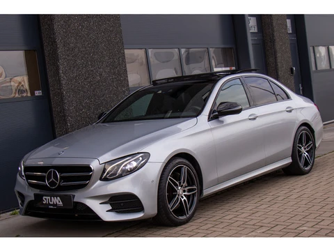 Mercedes-Benz E-Klasse 200 AMG | Pano | Night | Virtual | Carbon | Burmester | Camera | Sfeer | Trek