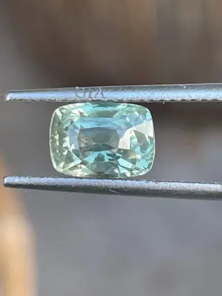 1 pcs Groen Saffier - 2.61 ct