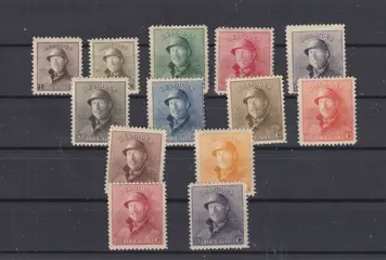 België 1919 - Albert met helm - OBP : 165/175 + 168A/169A