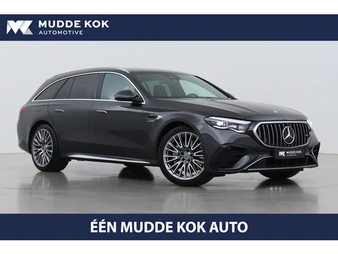 Mercedes-Benz E-Klasse AMG 53 4MATIC+ | Achterasbesturing | 360° Camera | Trekhaak | Keyless | Stoel