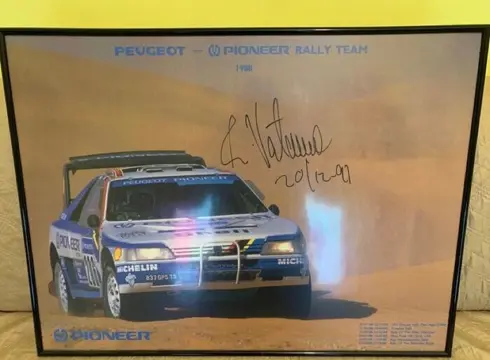 Paris Dakar - Ari Vanaten - Poster