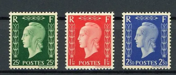 Frankrijk 1942 - Deluxe quality, un-issued from London - Yvert n°701D /701F
