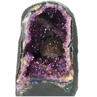 AA Kwaliteit - 'Intense' Amethist - Geode - 35×21×21 cm -