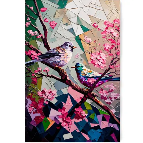 Ksavera - Japanese garden DS0135 - Set of 4 prints