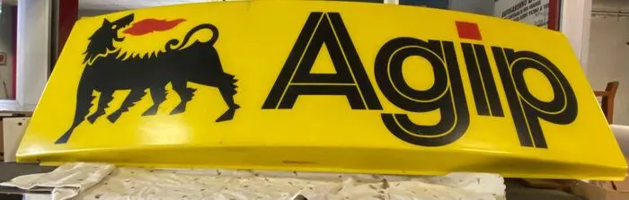 Decoratief object - Agip light sign front - Agip