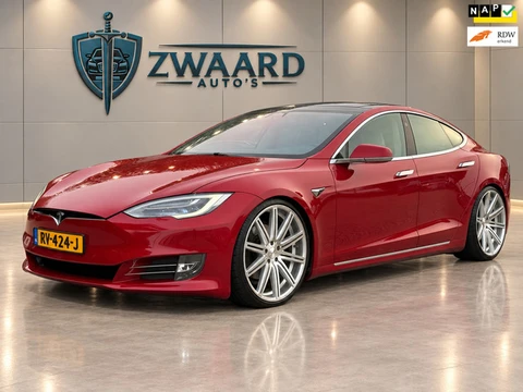 Tesla Model S 75D l SOH 83% l 22" Vossen Velgen l Verlaagd l ACC l Camera l AutoPilot l IZGST