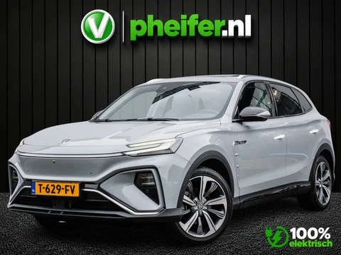 MG Marvel R Luxury 70 kWh SOH 95% Elek. panoramadak/ 360 camera/ Lederen int./ Stoelverw.+Ventilatie
