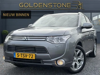Mitsubishi Outlander 2.0 PHEV Instyle+ ✓Schuifdak✓Camera✓Navi✓Trekhaak✓Keyless✓Leder✓Clima✓Cruise✓Lm