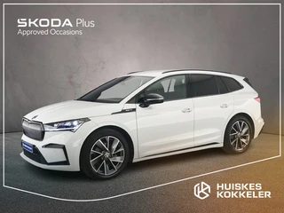 Skoda Enyaq iV 60 Sportline 180pk Automaat Warmtepomp, Adaptive cruise control, Achteruitrijcamera, 