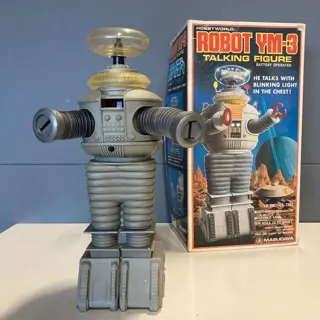 Masudaya - Zeldzame 40cm 1985 talking Lost in Space robot -