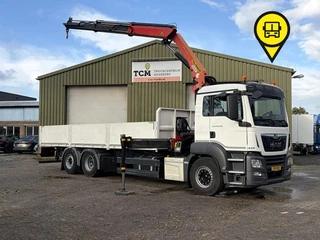 MAN TGS 26.320 6x2-4 BL 2018 PALFINGER 19Tm / MANUAL / 442.075km