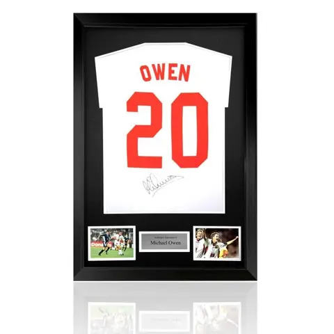 England - Wereldkampioenschap Voetbal - Michael Owen -