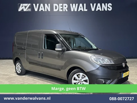 Fiat Doblò Cargo 1.6 MJ 120pk **MARGE, geen BTW** L2H1 Euro6 Airco | 3-Zits | Camera | Trekhaak | Cr