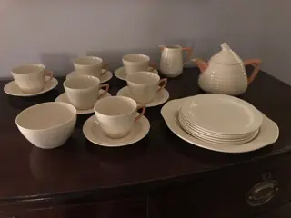 Clarice Cliff - Wilkinson, Newport, England - Theeservies