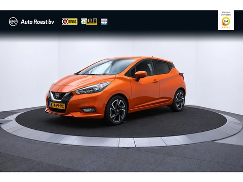 Nissan Micra 1.0 IG-T Tekna BOSE | 360 CAM | KEYLESS | CARPLAY | NAVI | BLINDSPOT | DAB | PDC V+A