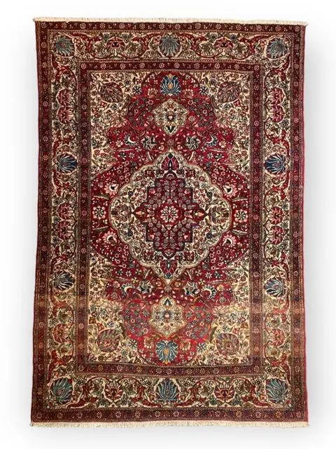 Esfahan - Antiek Perzisch tapijt - 202 cm - 236 cm