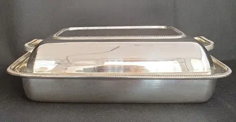 Harrods London - Serveerschotel - Victoriaans - Verzilverd