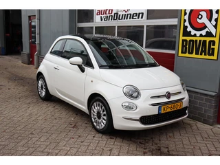 Fiat 500 0.9 TwinAir Turbo Lounge O.a: Clima, Pano-dak, Navi, Pdc, Etc...  Rijklaar! All-in prijs!