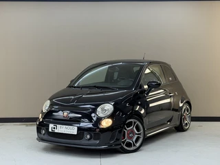 Fiat 500 1.4-16V Abarth, 135Pk, 2009, Origineel Nederlands, Volledige historie, leder interieur, Air