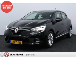 Renault Clio 1.0 TCe Intens/ LED koplampen/ 16'' LMV/ Lane-Assist./ Apple + Android/ Navi/ Airco/ Cr