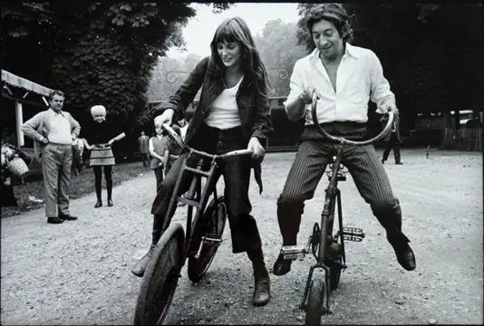 Tony Frank (1945) - Serge Gainsbourg et Jane Birkin, ca.