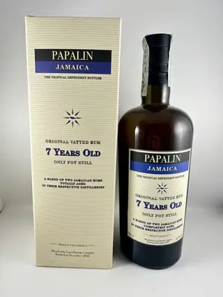 Hampden, Worthy Park 7 years old Velier - Papalin -